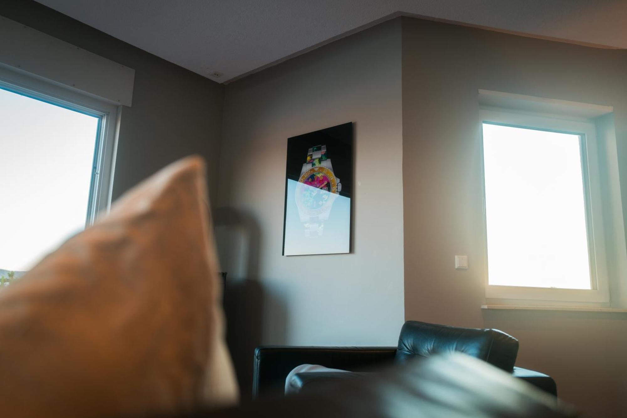 Penthouse Wohnung Mit Schoenem Moselblick In Metternich Koblenz  Exteriör bild