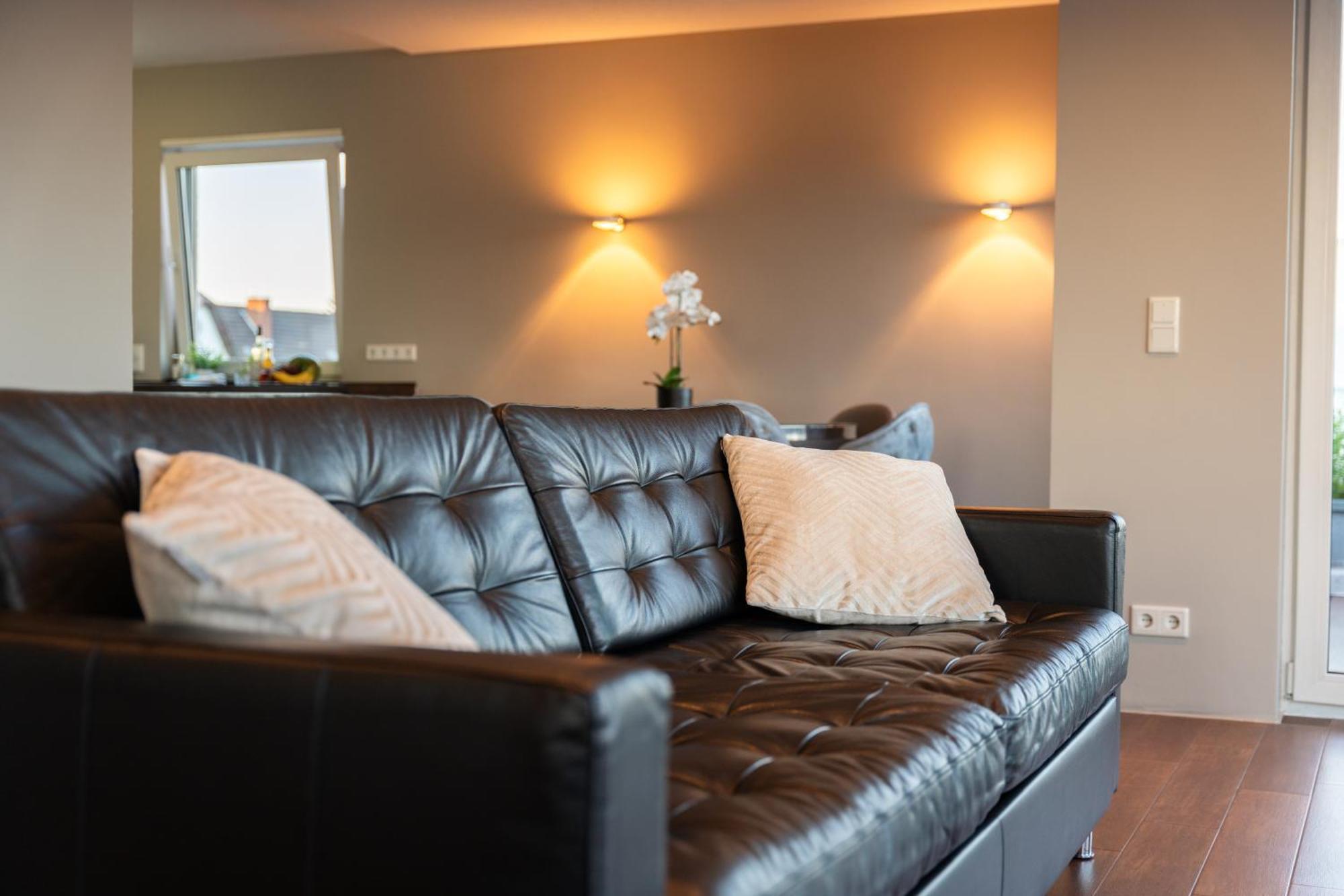 Penthouse Wohnung Mit Schoenem Moselblick In Metternich Koblenz  Exteriör bild